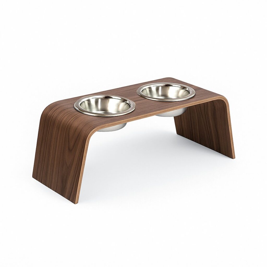 gamelle double chien surelevee