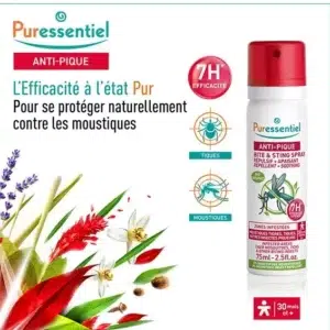 spray anti moustiques puressentiel