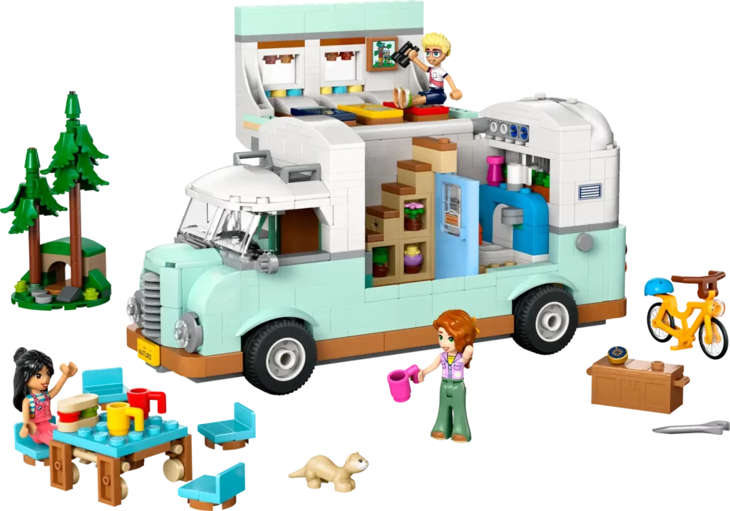 camping car amitie lego friends