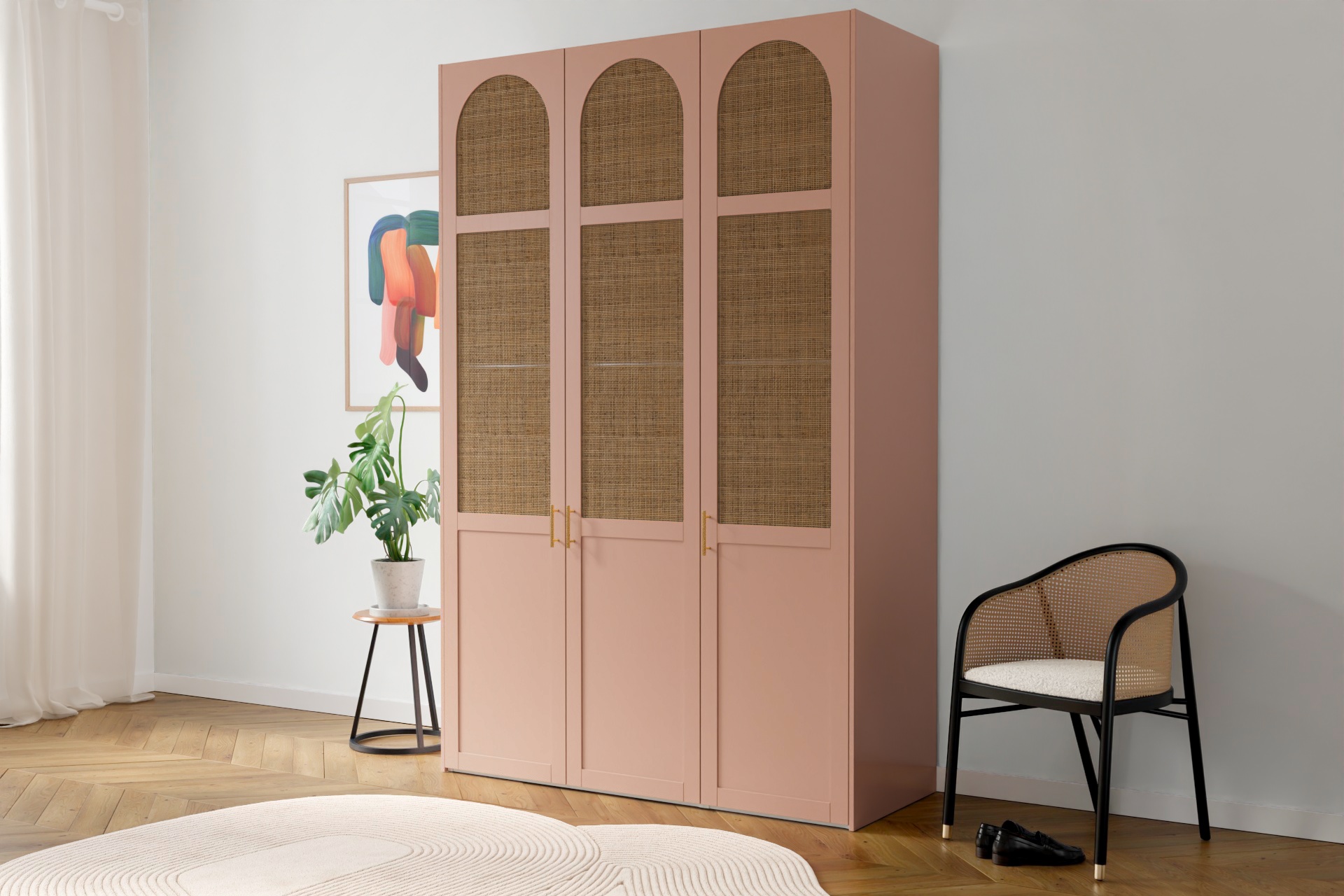 dressing ikea plum facade plum cannage