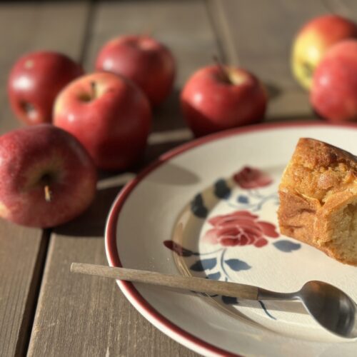 gateau moelleux aux pommes