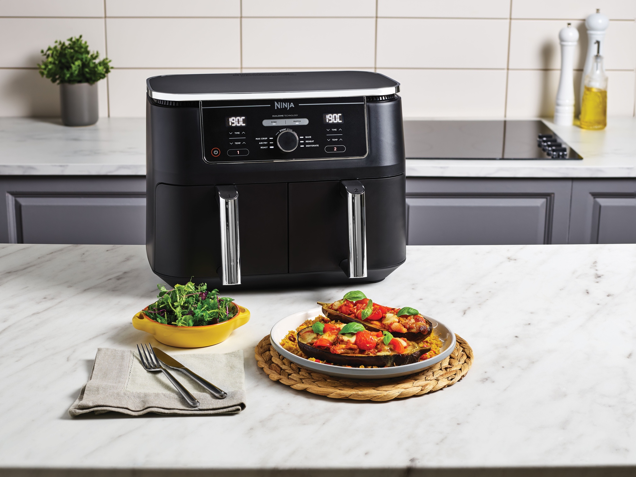 ninja airfryer double dual zone