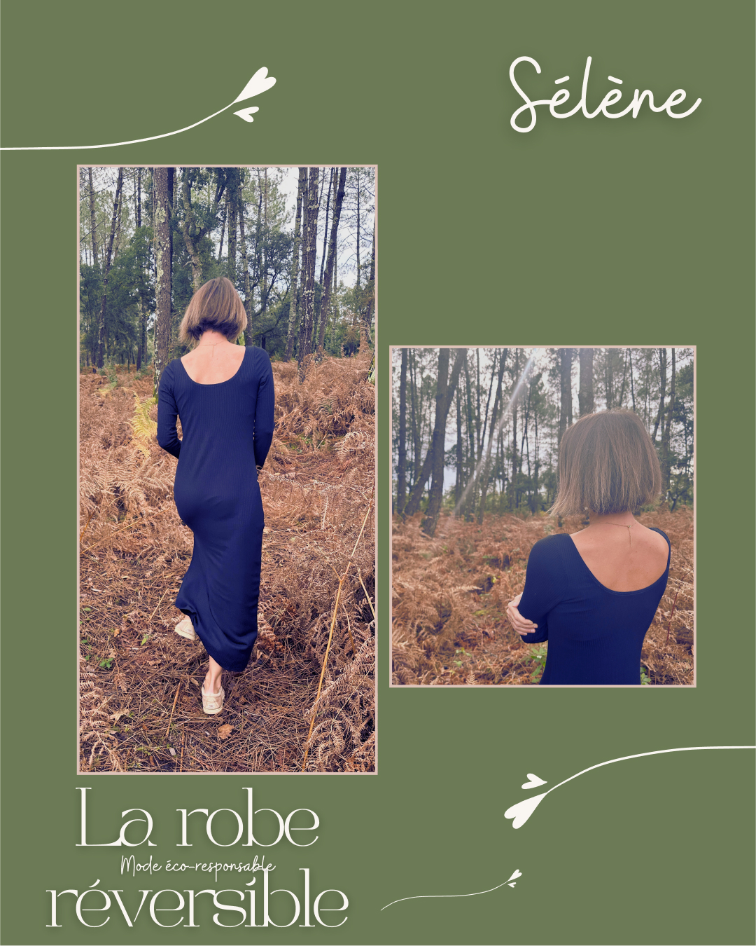 robe selene maline reversible
