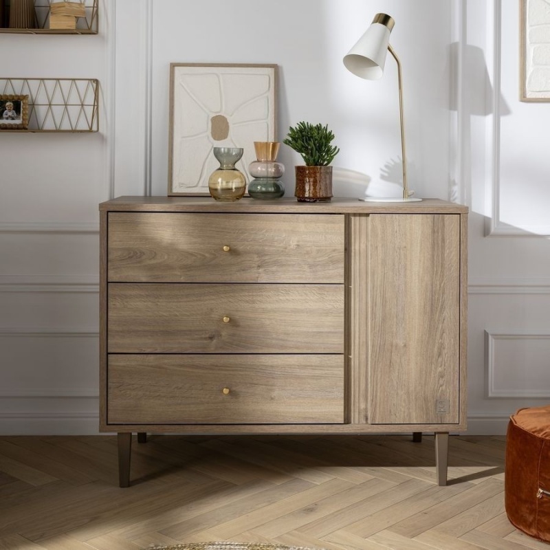 duo lit x commode mokka chambre bebe sauthon