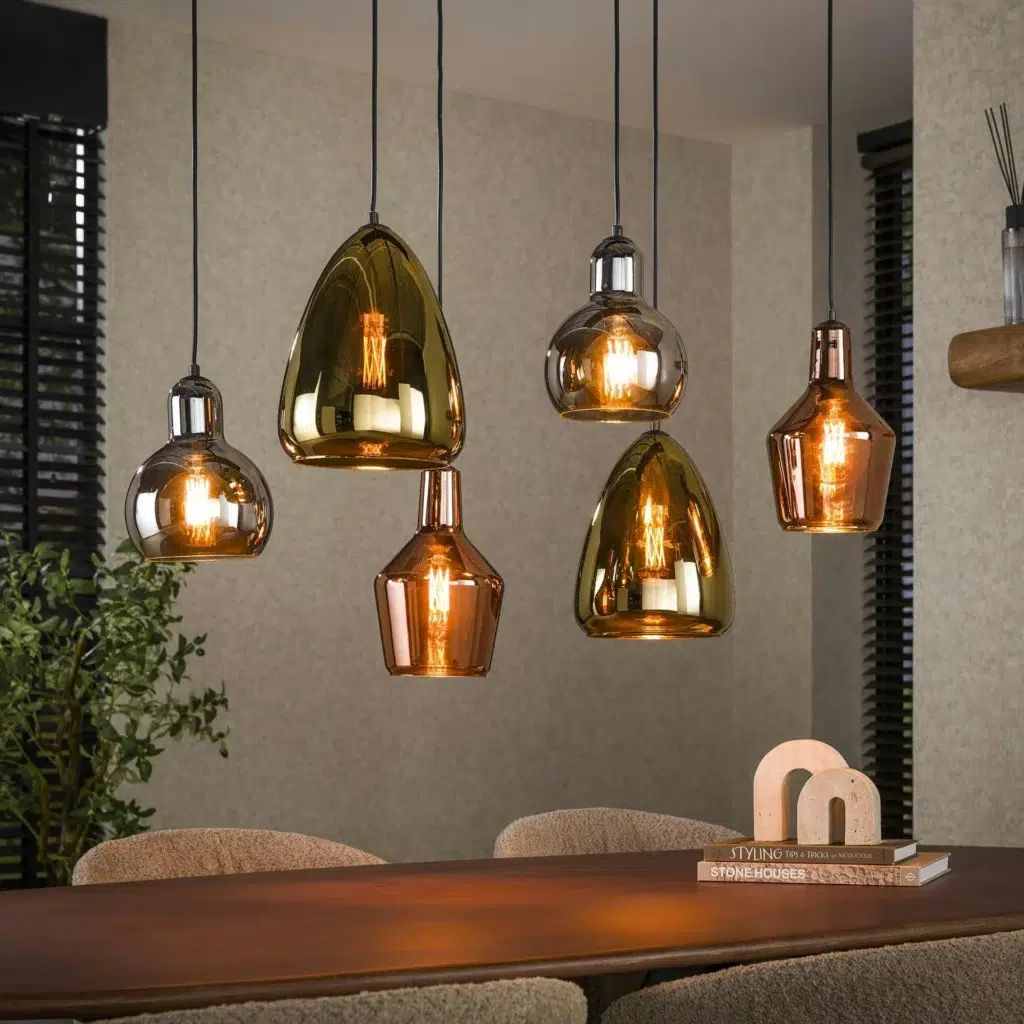 suspension multiple verre