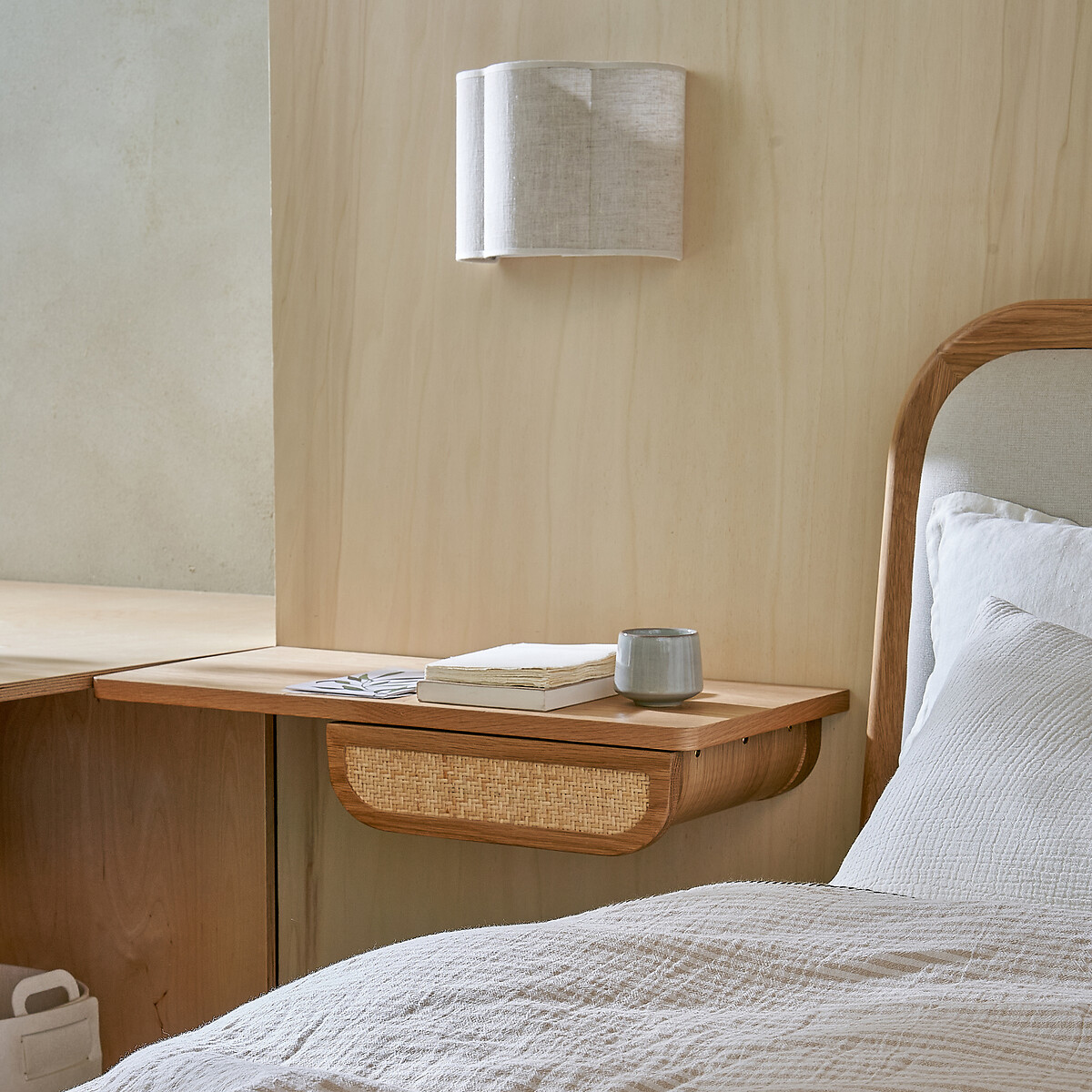 table de chevet murale