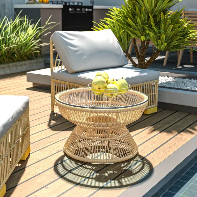 table basse jardin pas cher