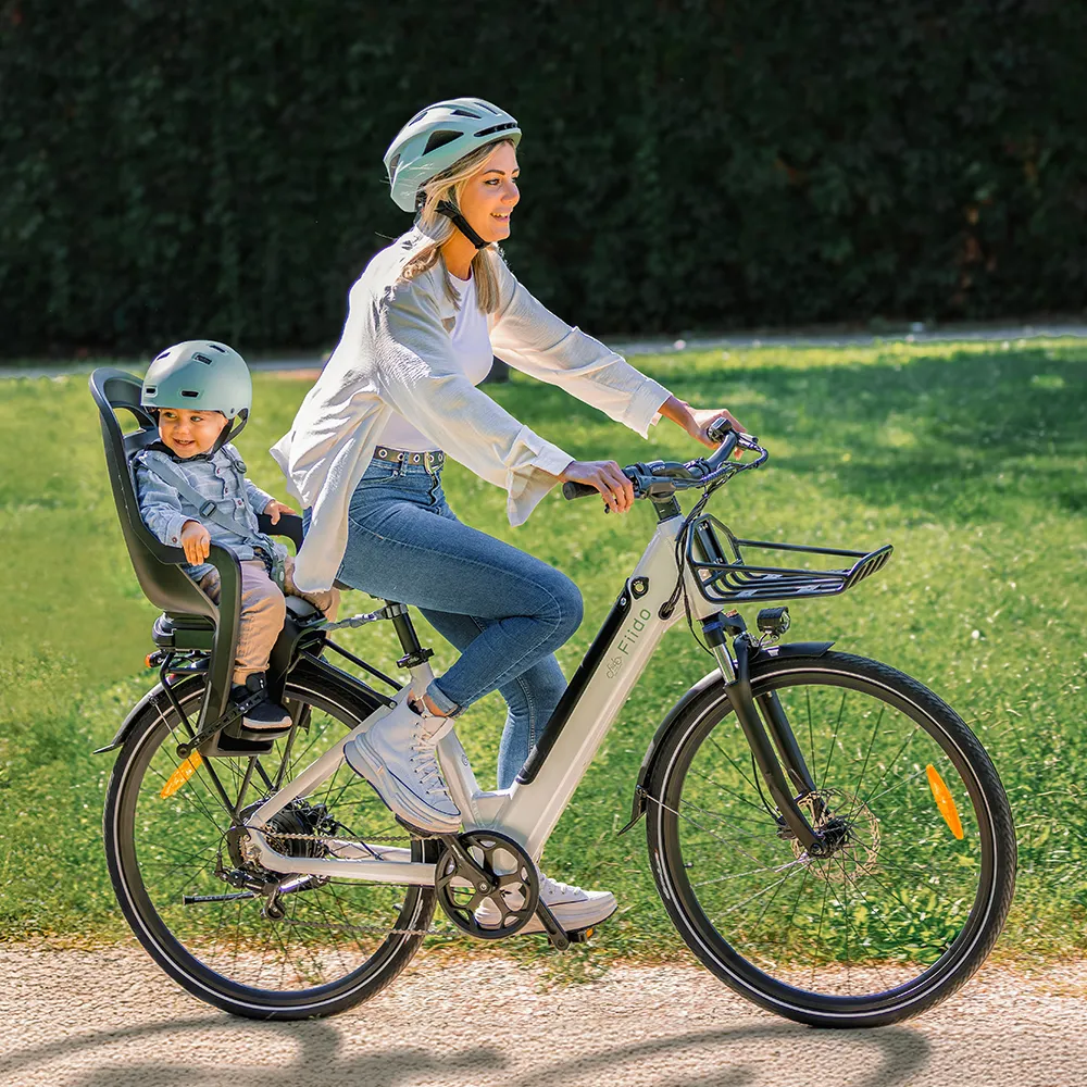velo electrique femme urbain leger