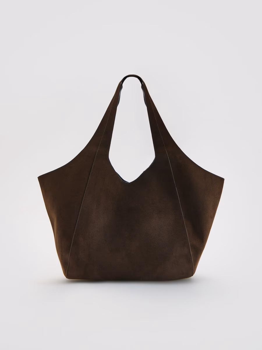 sac shopper daim synthetique
