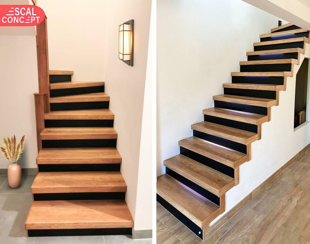 renovation escalier bois